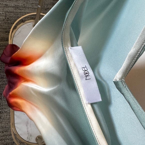 Fe Noel Bella Ombré Satin Midi Slip Dress - Picture 5 of 6